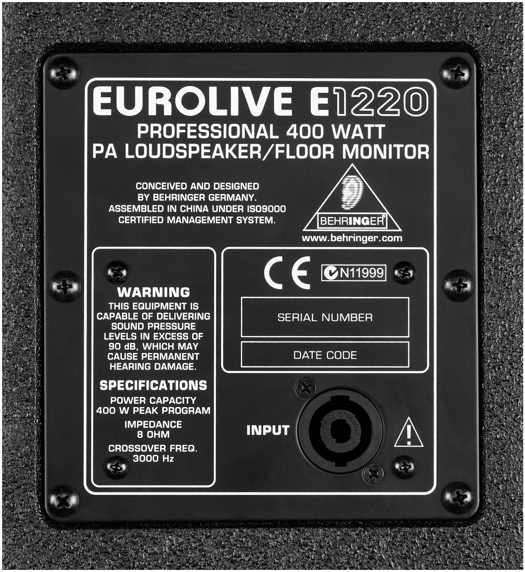 Behringer | Product | E1220