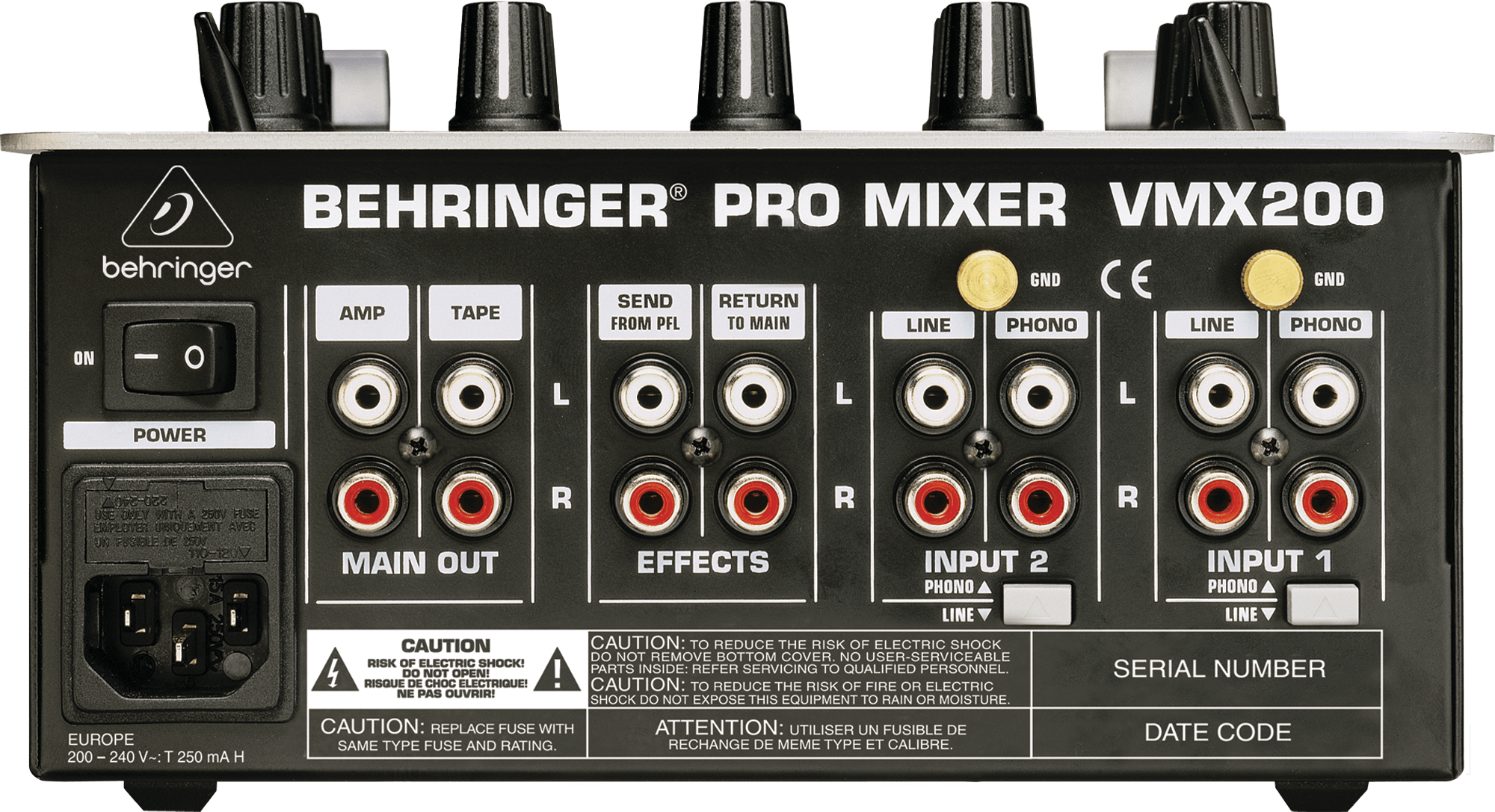Behringer | Product | VMX200