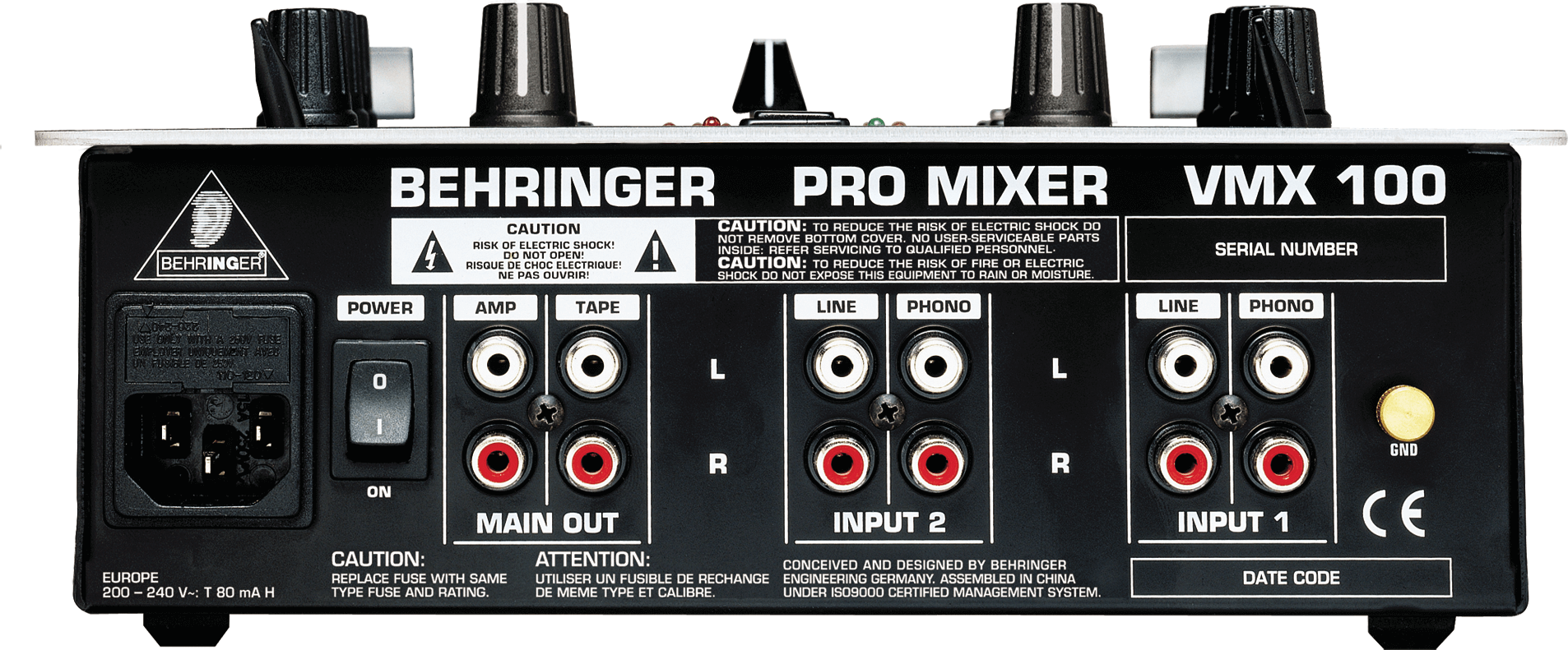 Behringer | Product | VMX100