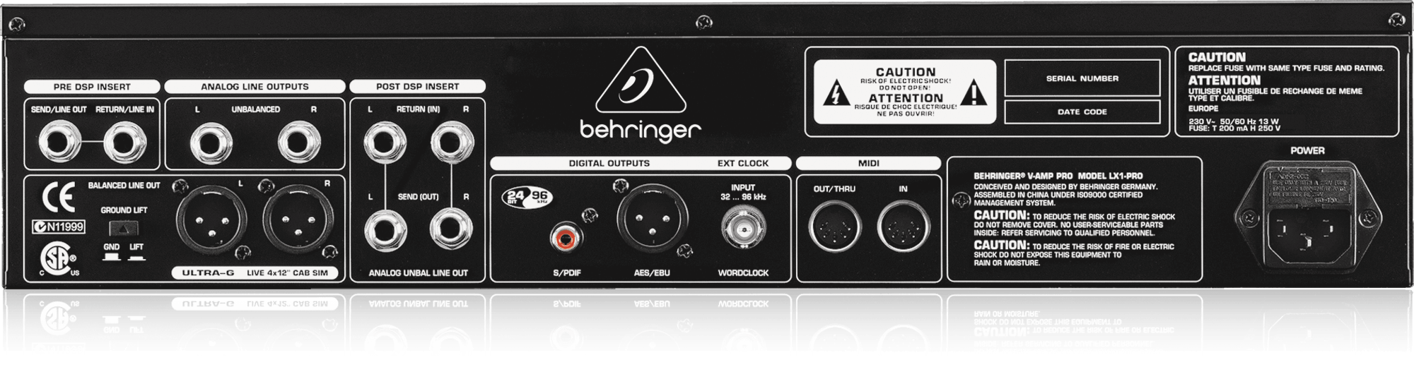 Behringer | Product | V-AMP PRO