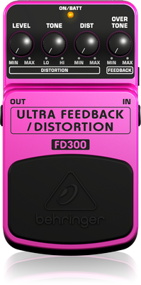 Behringer heavy distortion pedal top