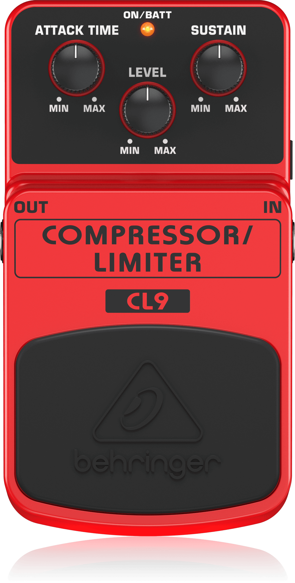 Behringer compressor pedal top