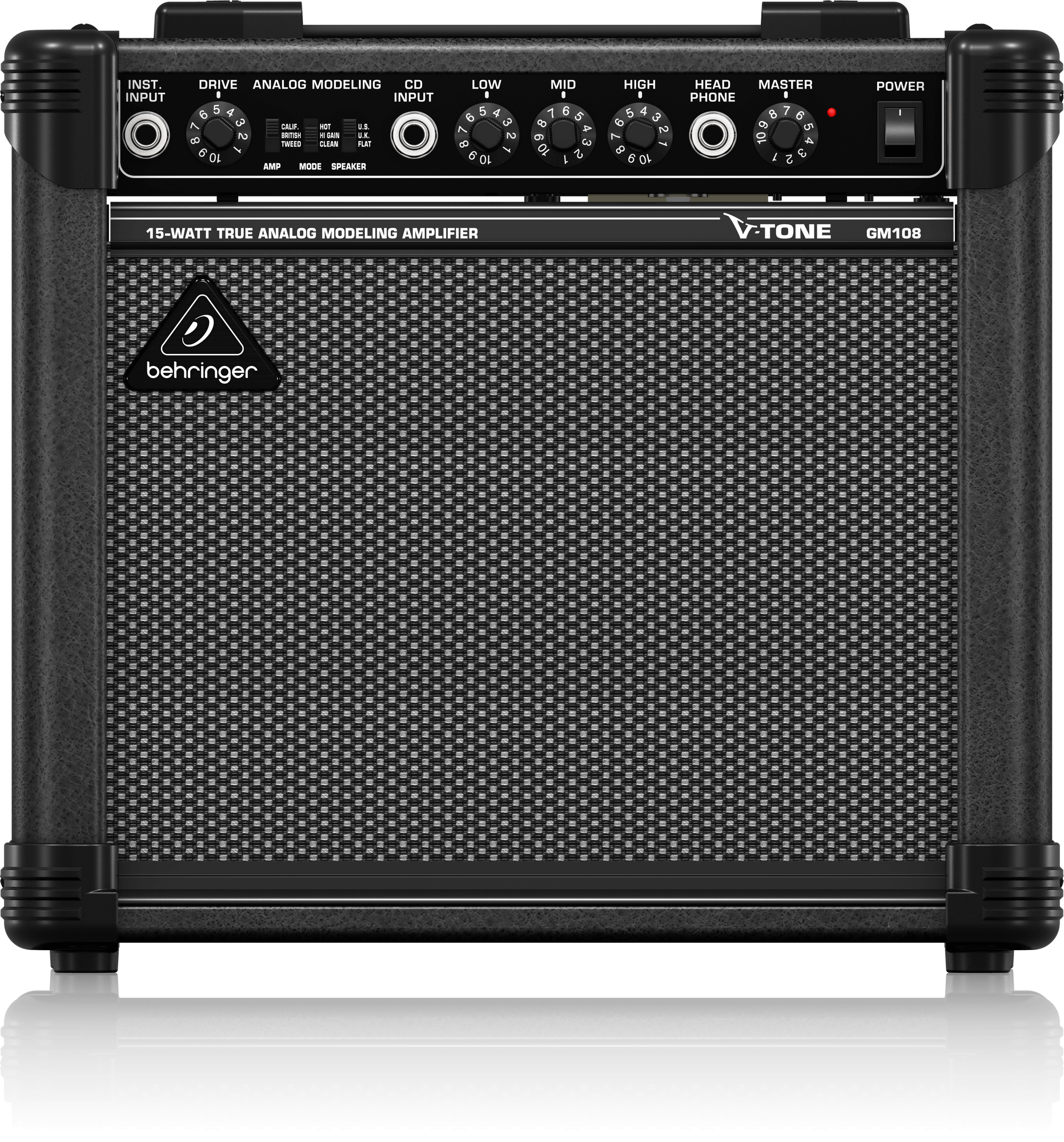 Behringer amp gm108 top