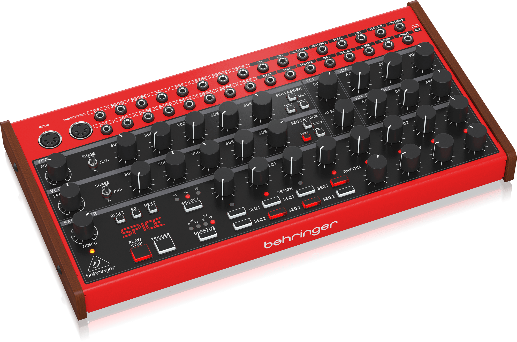 Behringer subharmonic synthesizer outlet
