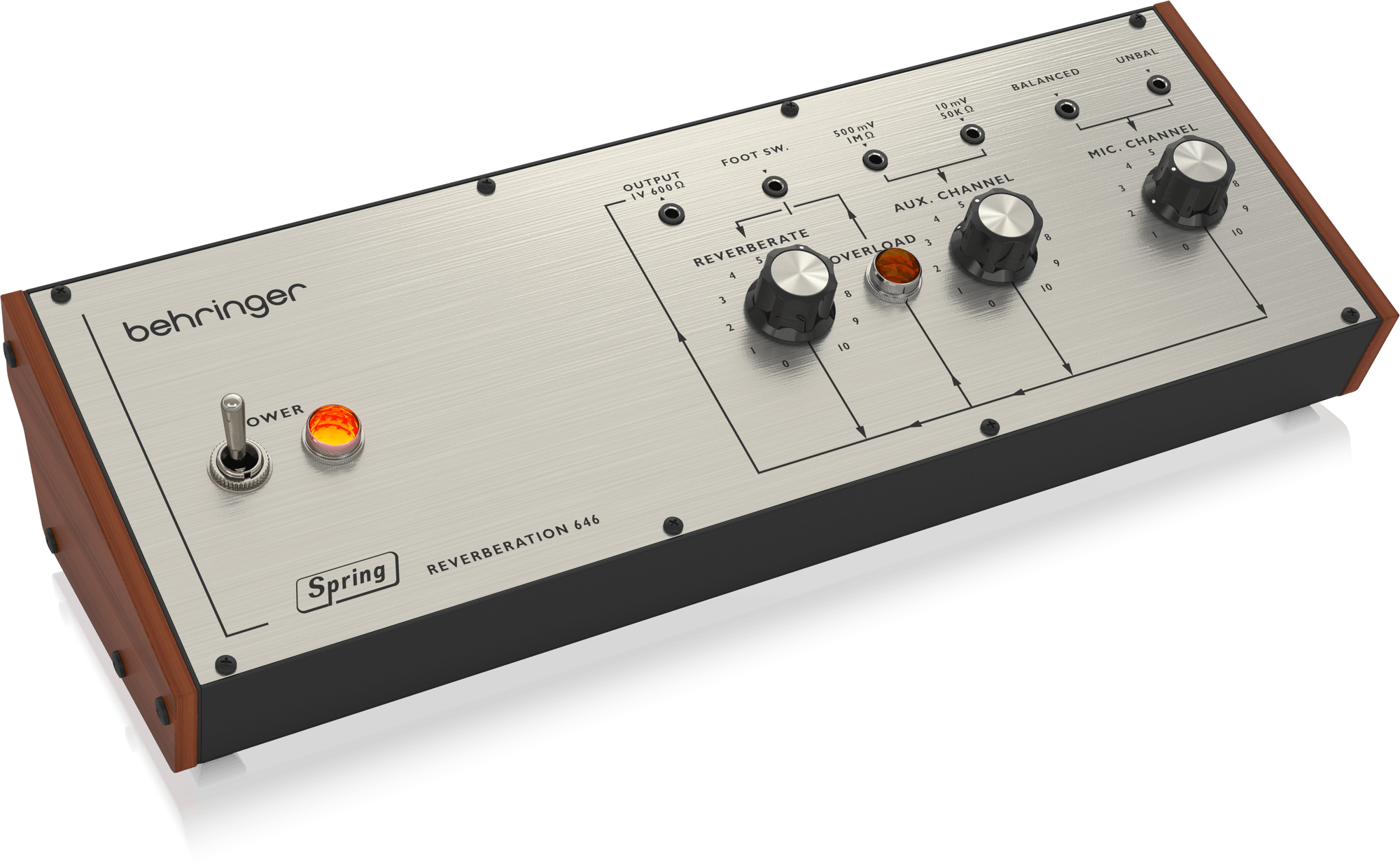 Behringer | Product | SPRING REVERBERATION 646