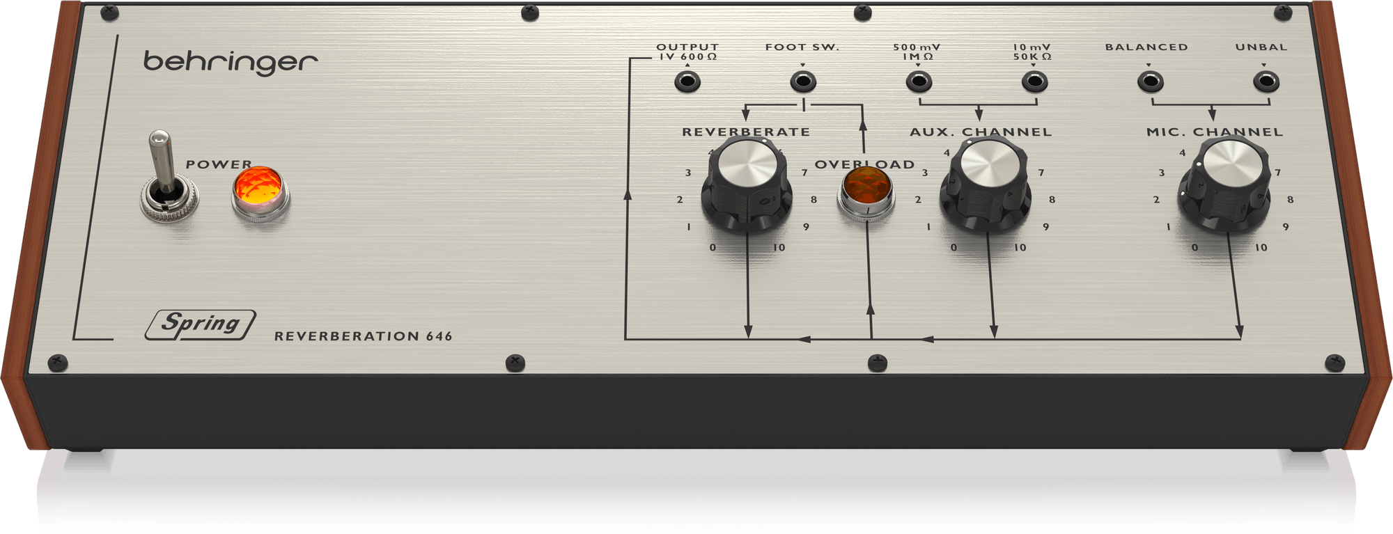Behringer | Product | SPRING REVERBERATION 646