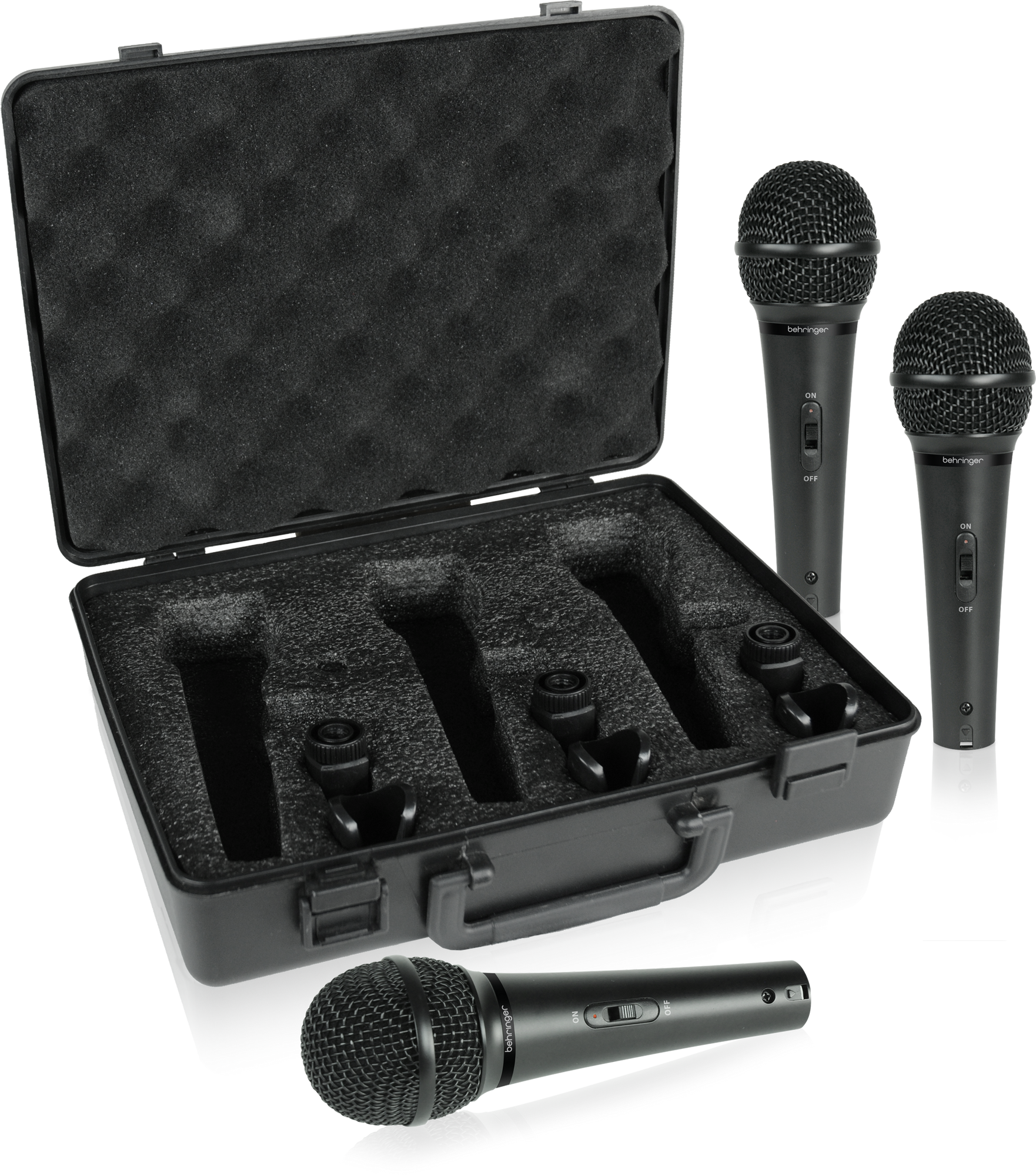 Behringer XM1800S Ultravoice Dynamic Microphone Pack of 3color may slightly vary 