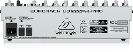 Behringer | Product | UB1222FX-PRO