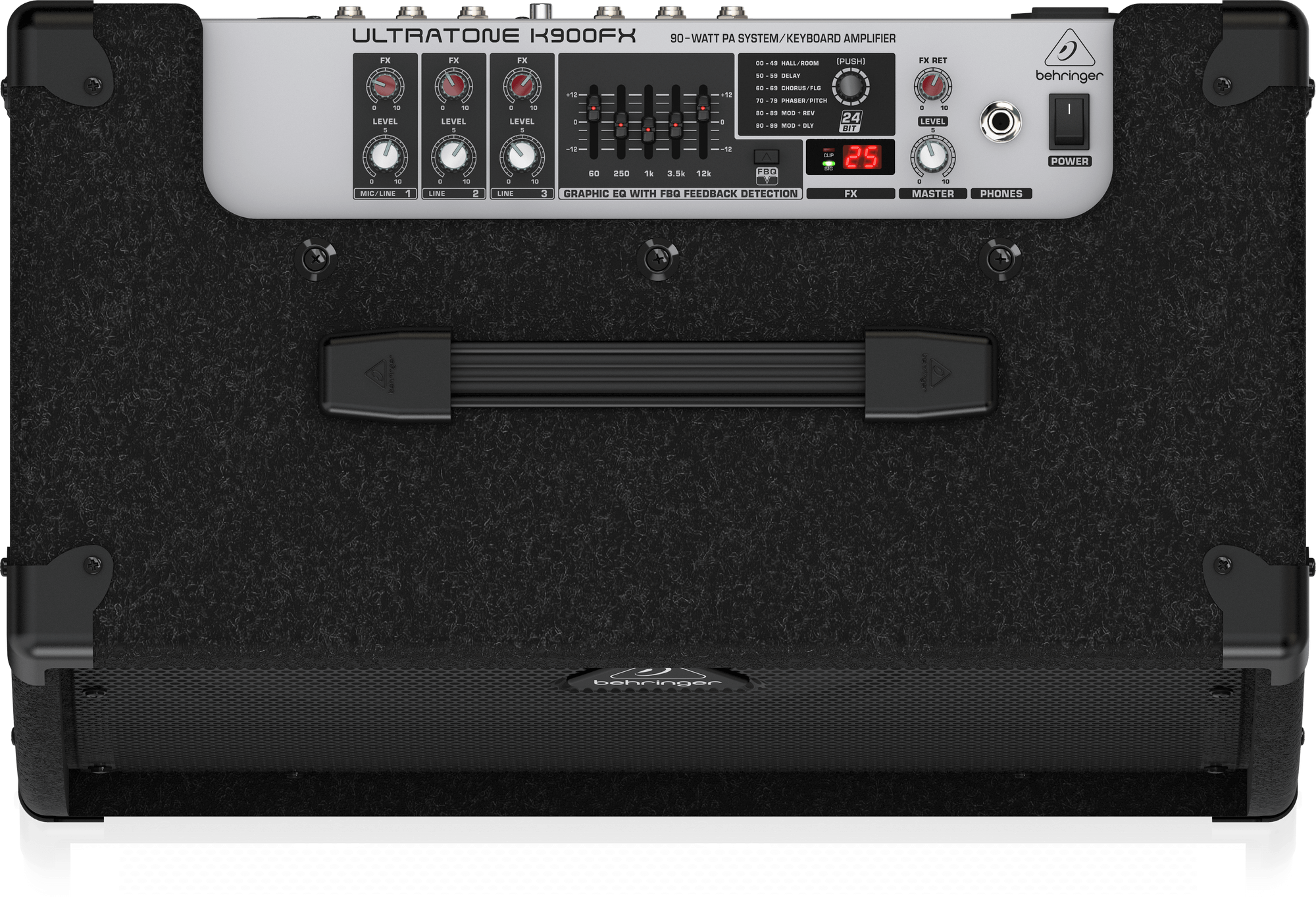 Nylon DCFY Keyboard Amplifier Cover for Behringer Combo K900FX Amp