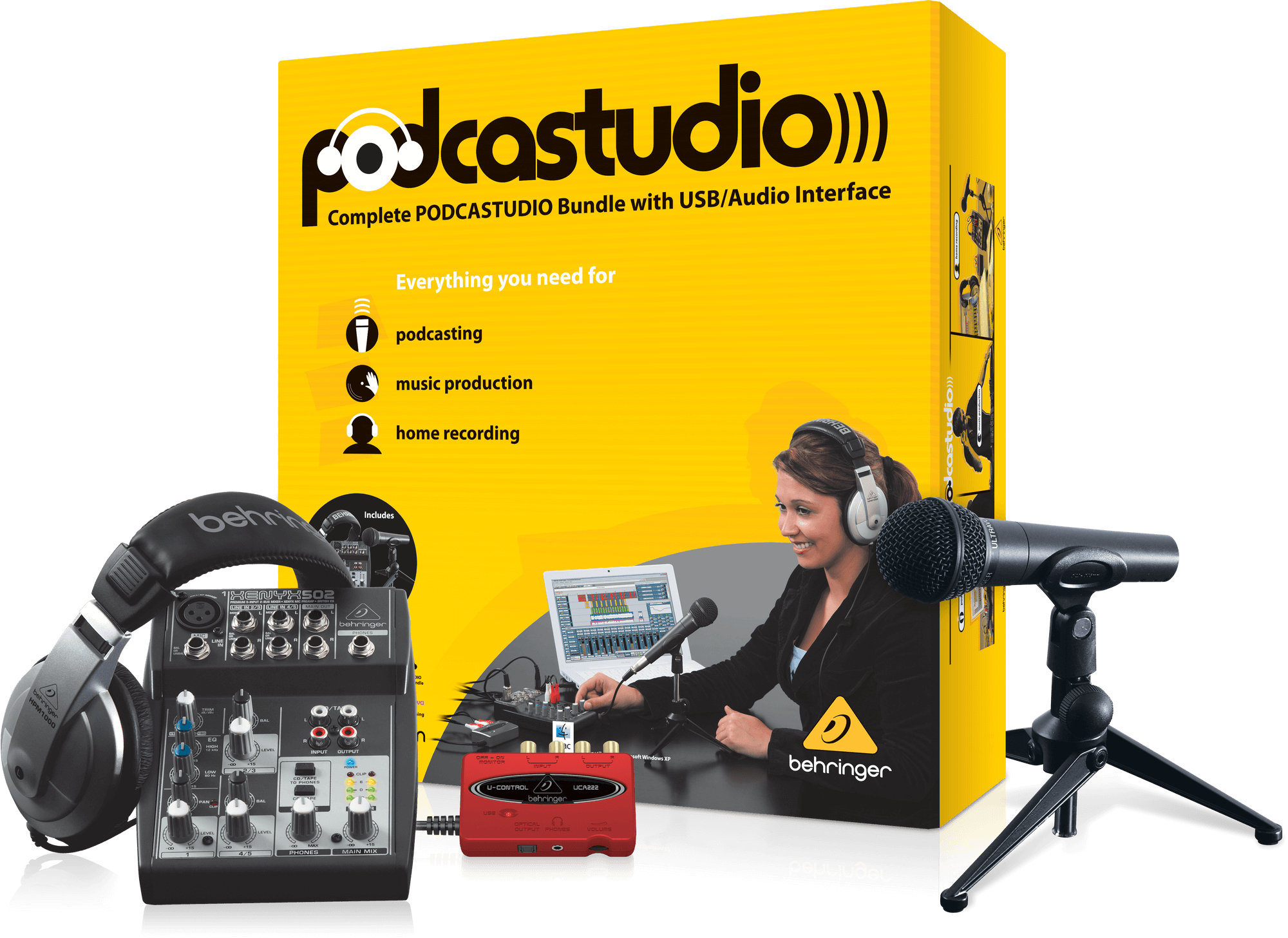 Kit Podcast Studio 2 USB - Technologie Services