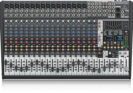 ② console de mixage Behringer EURODESK MX2442A — Tables de mixage
