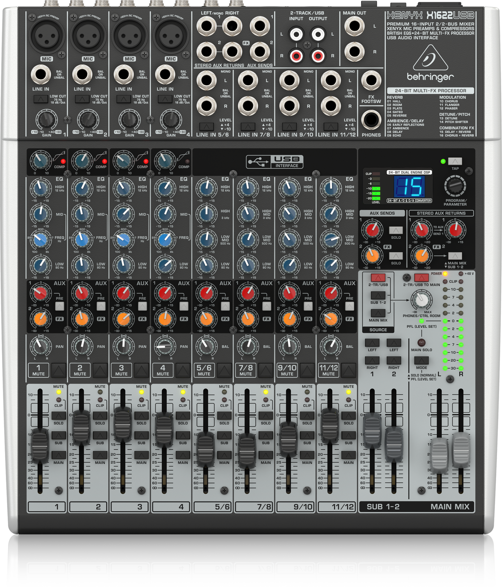 Behringer | Product | X1622USB