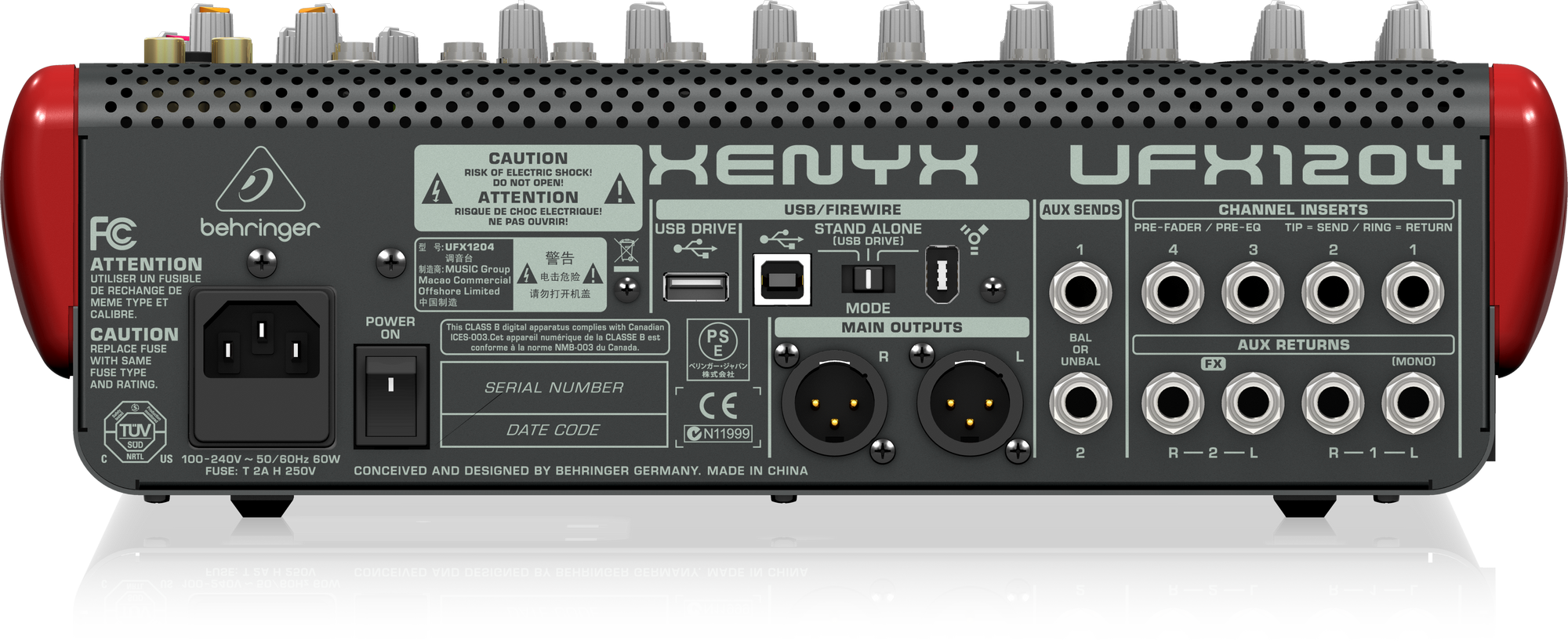 behringer xenyx x1204usb download drivers