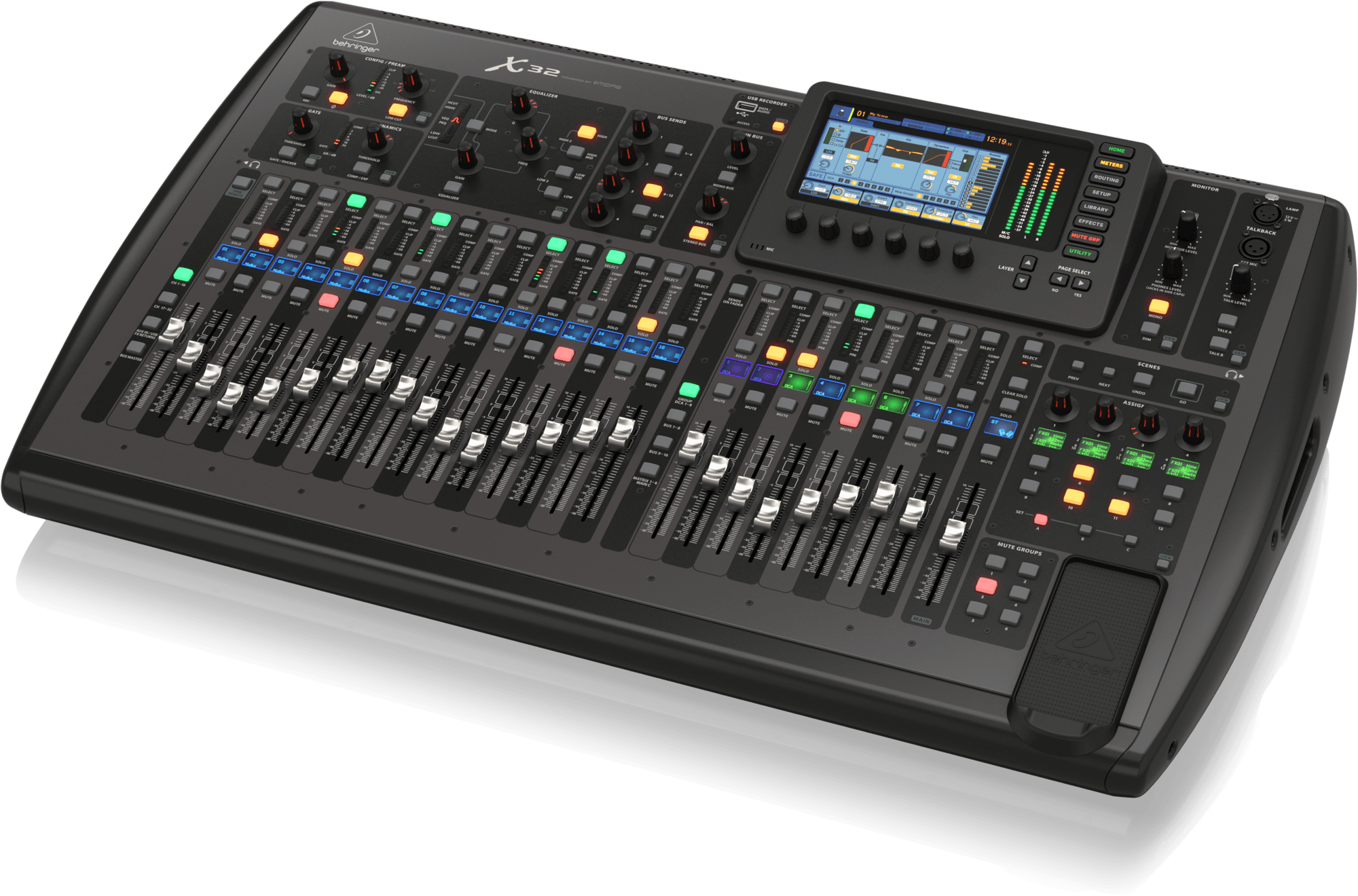 Behringer X32 Rack Digital Mixer Small Stage Package