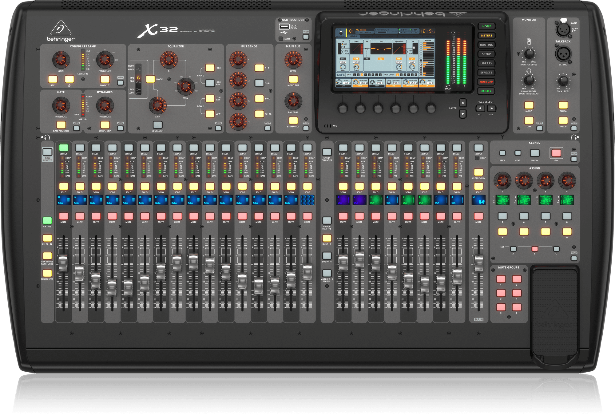 X32 Digital 32-Channel Mixer Console 