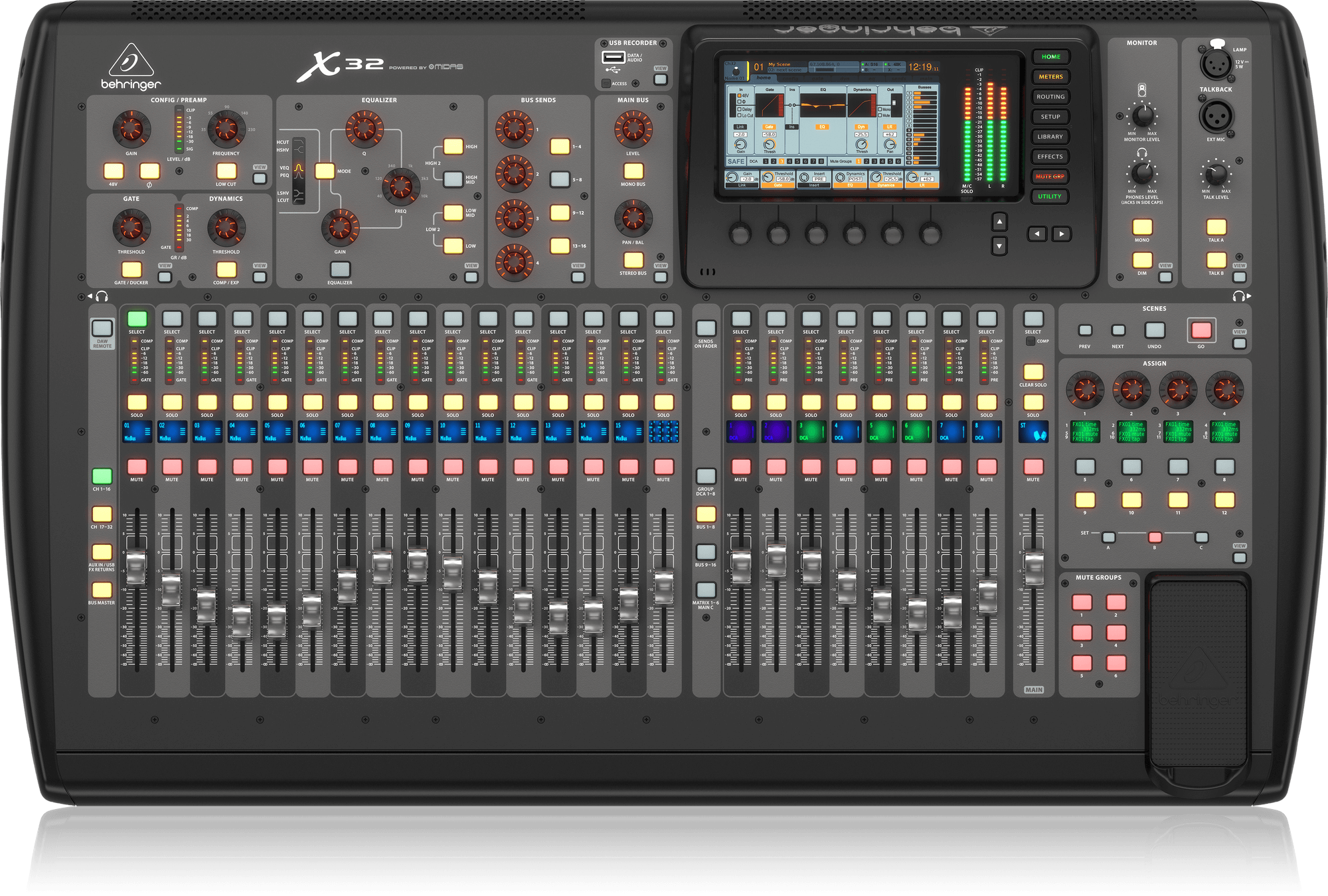 behringer xenyx q802usb 8-input mixer with usb