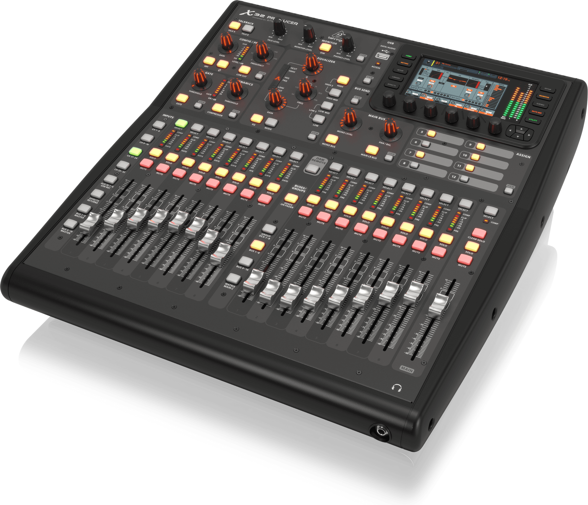 XLR Speaker Matrix Zone Mixer for Amplifiers-Switch/Splitter-Distribution Box DJ 