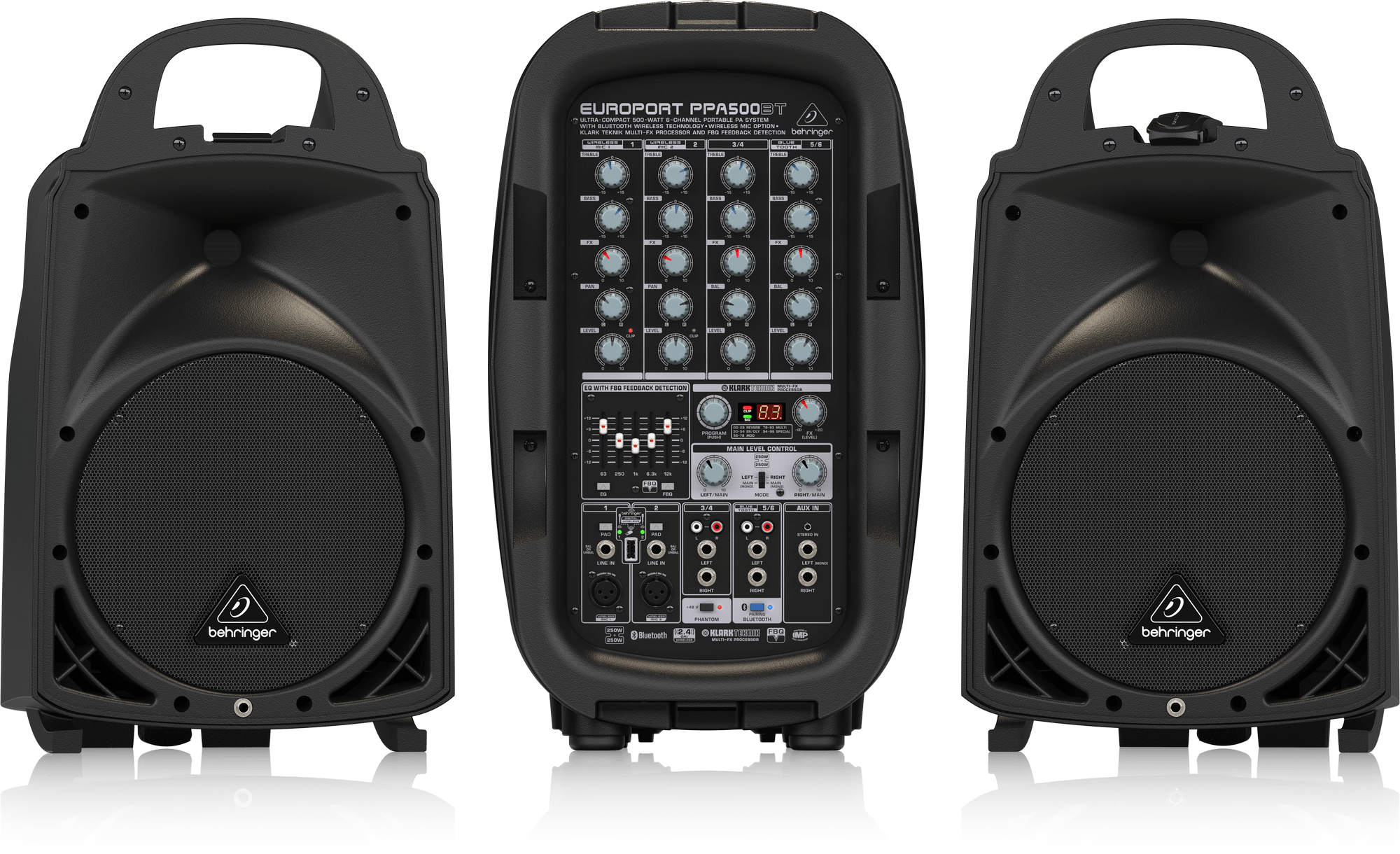 Behringer | Product | PPA500BT