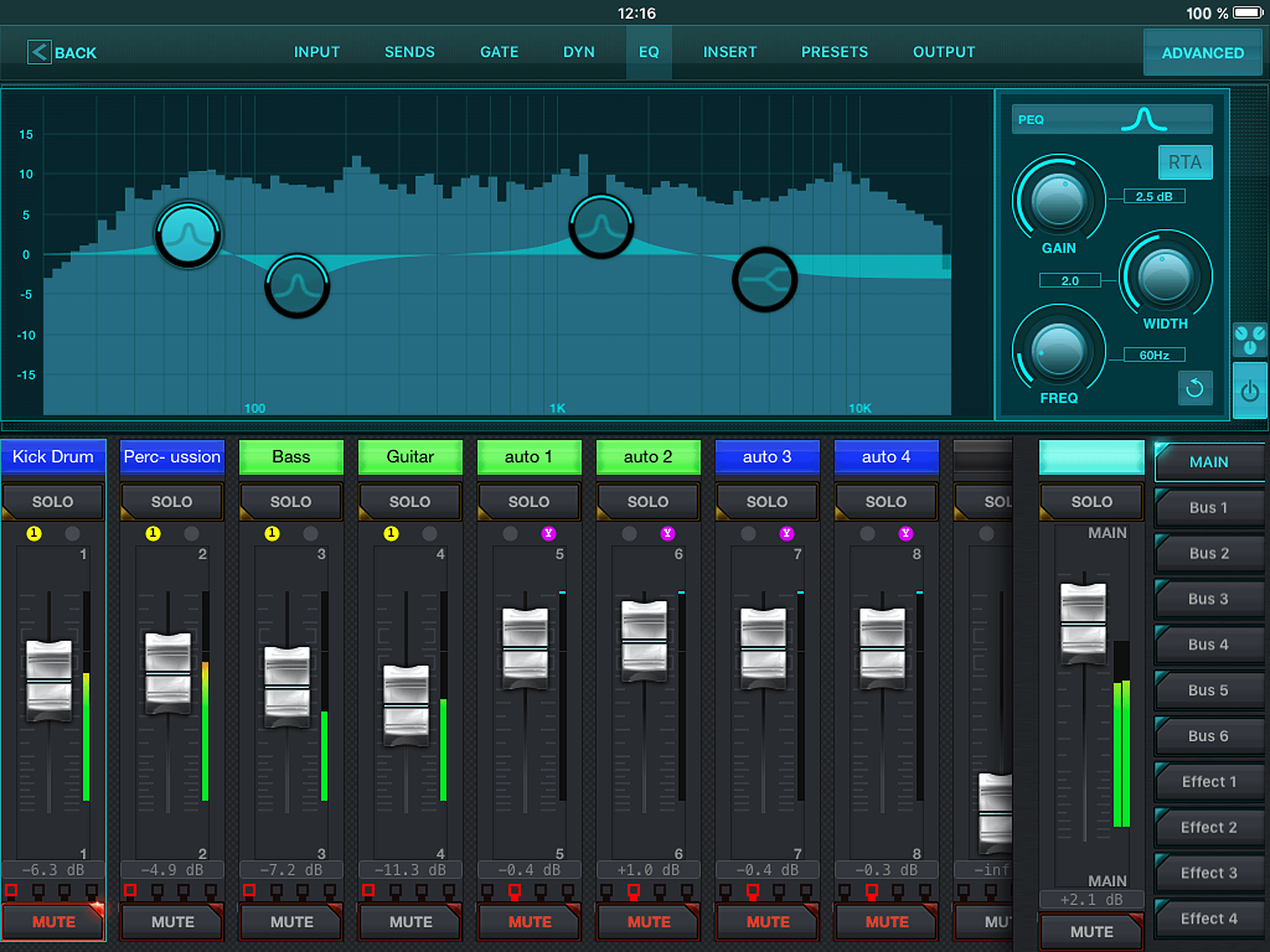 assigning an application to different sound outputs