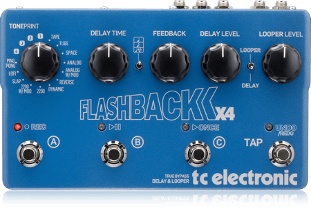 TC Electronic Flashback 2 X4 Delay Pedal Debuts With MASH & TonePrint