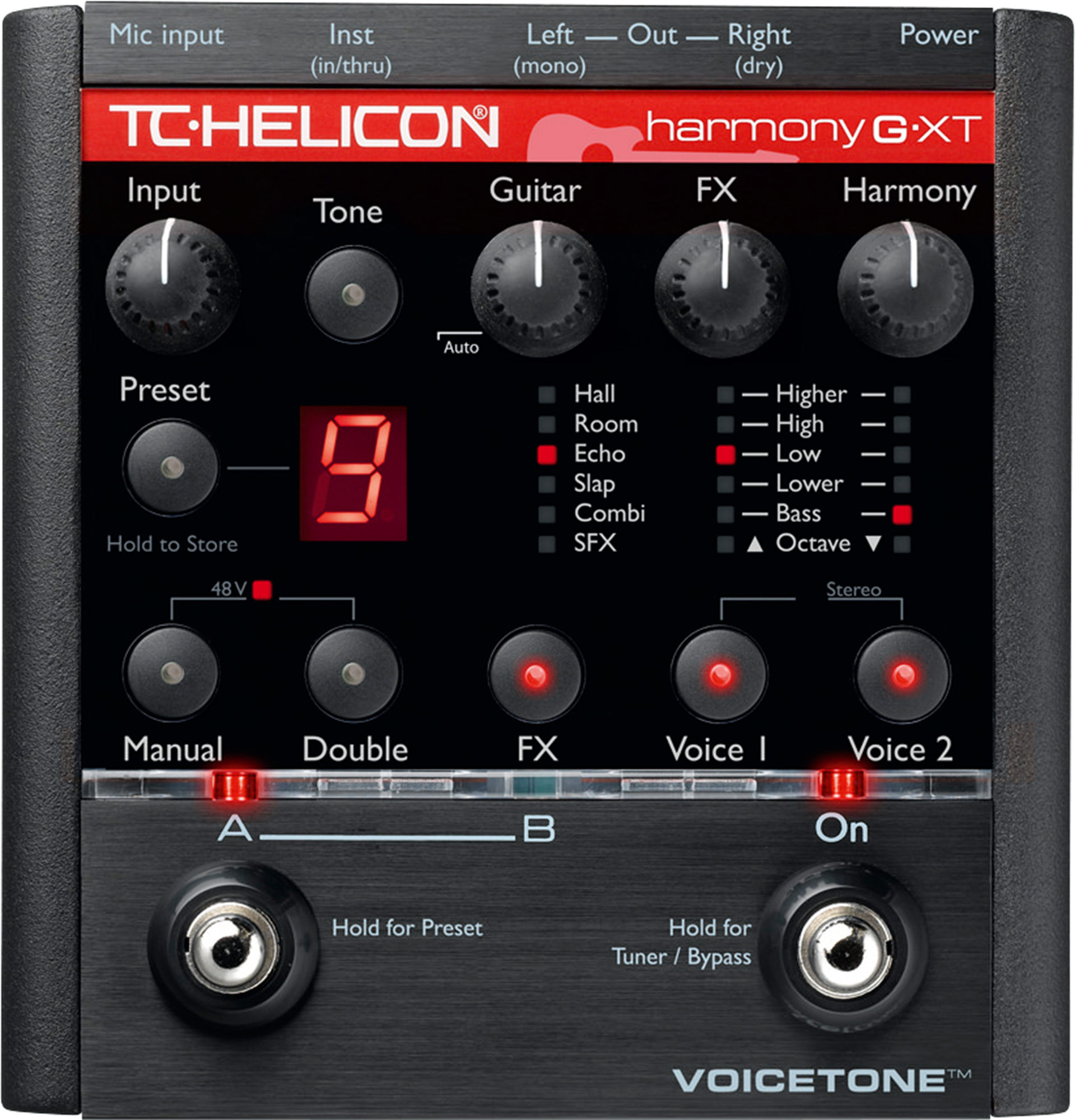 TC Helicon | Product | VOICETONE HARMONY-G XT