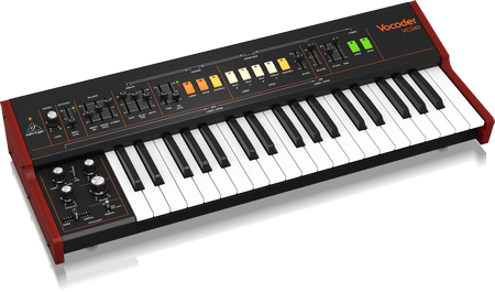 Behringer vocoder vc340 authentic analog vocoder top