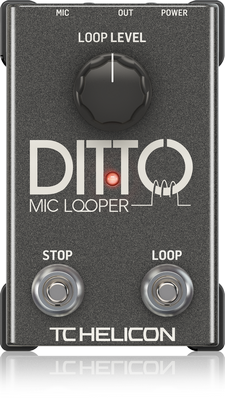 Tc Helicon Product Ditto Mic Looper