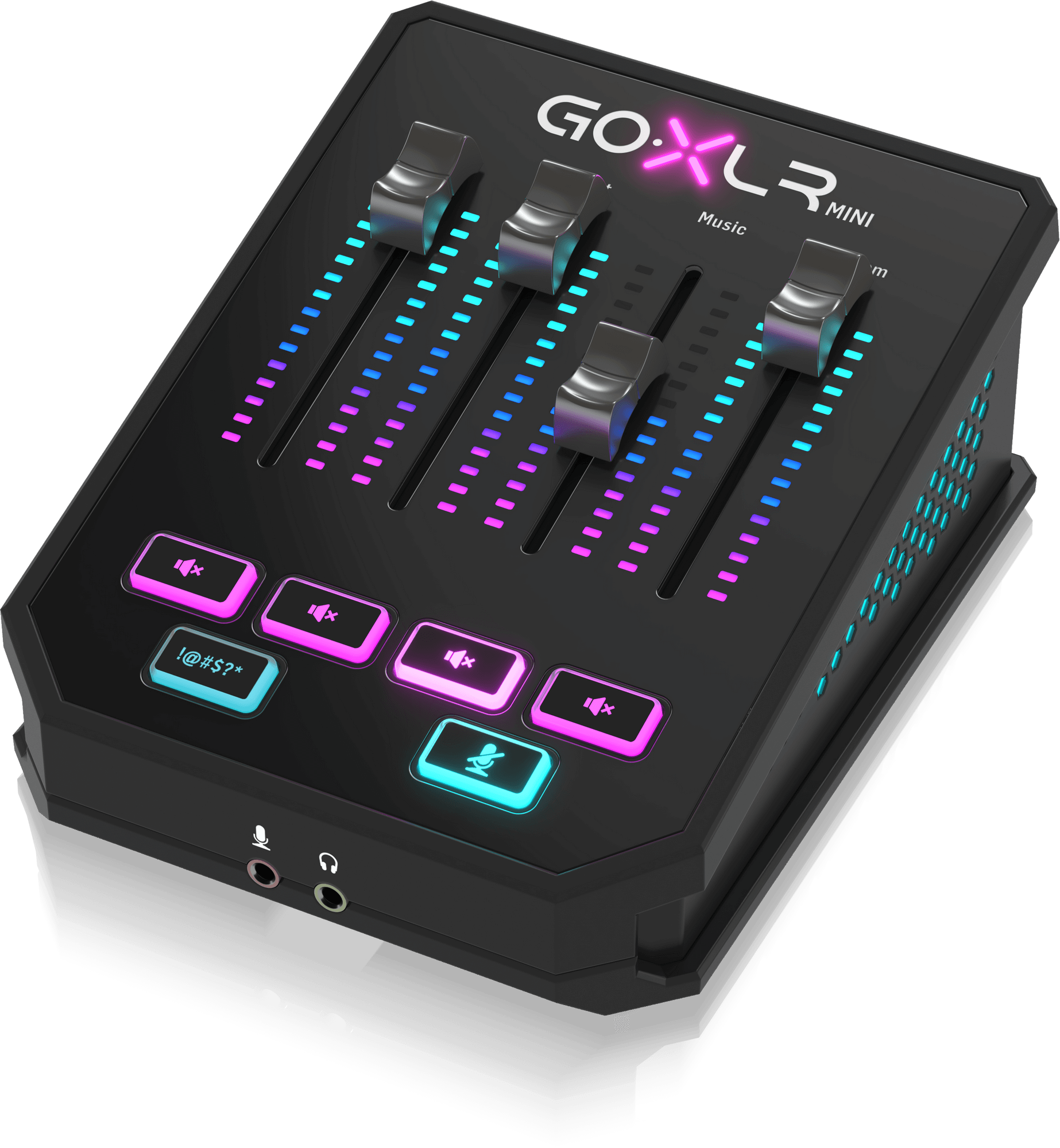TC Helicon GoXLR MINI Online-Broadcast-Mixer mit USB/Audio-Schnittstelle  und Midas-Vorverstärker und XLR Mikrofon : : Musikinstrumente &  DJ-Equipment