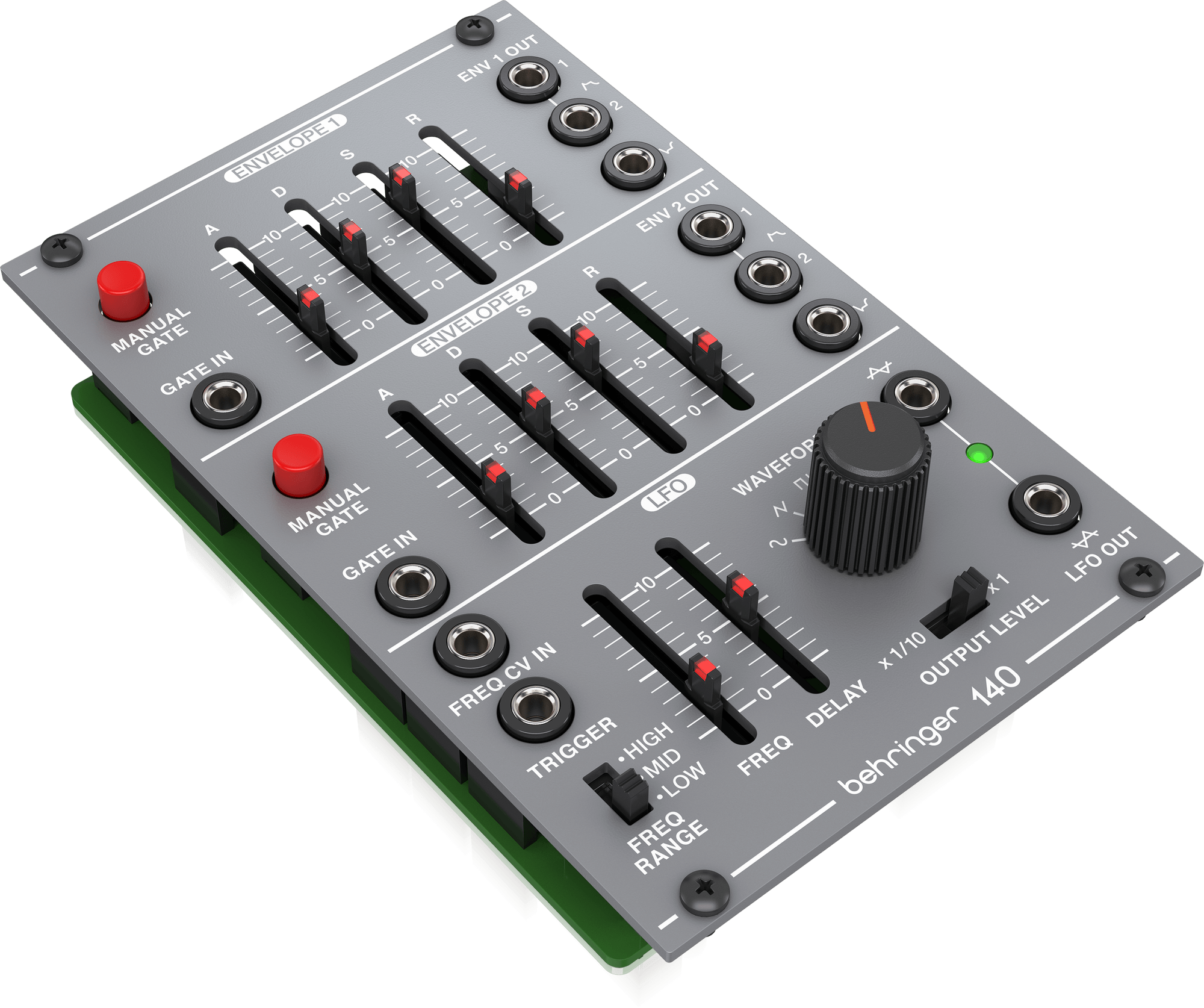 Behringer | Product | 140 DUAL ENVELOPE/LFO