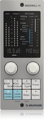 TC Electronic | Product | BRICKWALL HD - Master Limiter