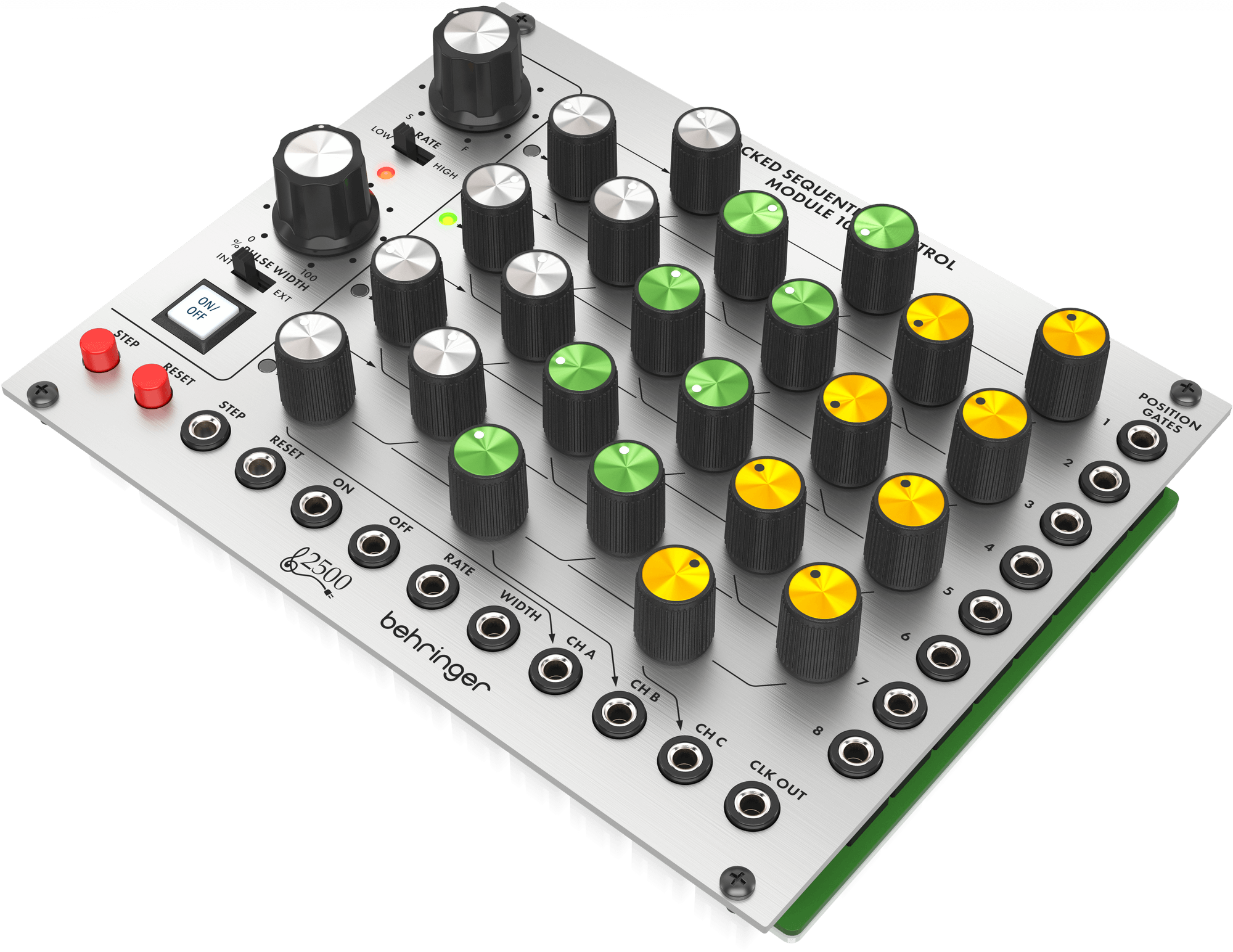 Behringer | Product | CLOCKED SEQUENTIAL CONTROL MODULE 1027