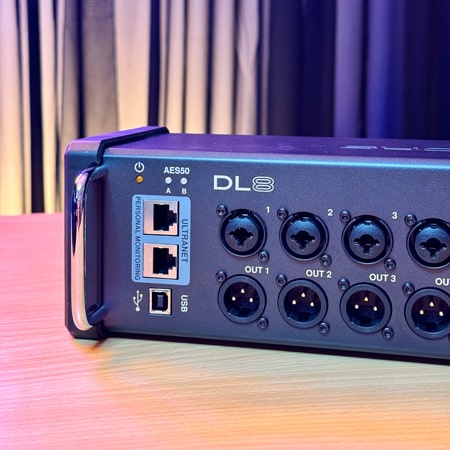 Double ports AES50 pour une connectivité massive