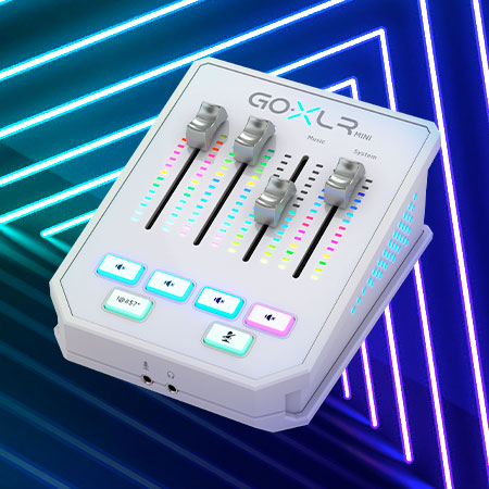 TC-Helicon GO XLR Mini USB Streaming Mixer with USB/Audio Interface