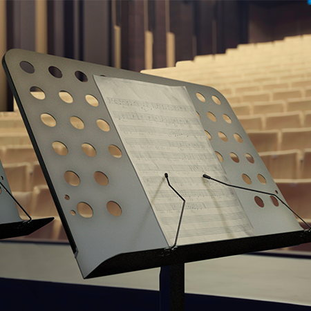 Foldable and Lightweight Music Stand for Sheet Music