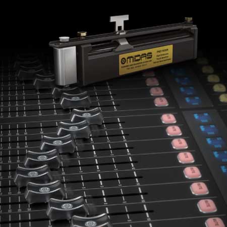 The Midas PRO FADER – Rated for 1 Million Life Cycles