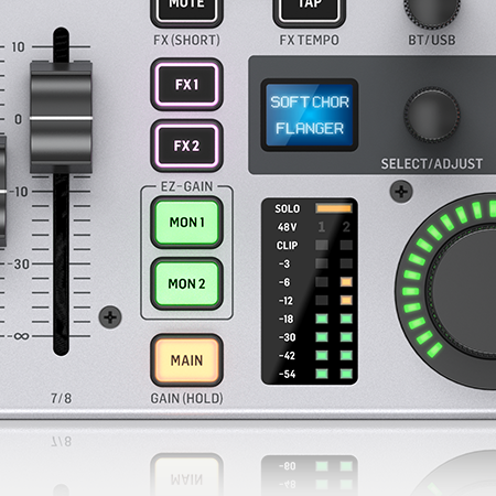 behringer flow 8 vs xr12