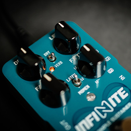 Reclined Reverb Revelation เอฟเฟคกีต้าร์ไฟฟ้า TC Electronic Infinite Sample Sustainer