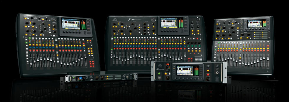 Behringer X32 Compact 40-channel Digital Mixer  Behringer x32, Digital,  Internet radio station