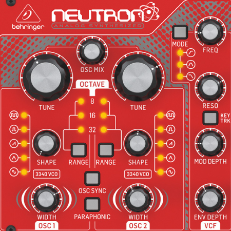 Behringer Neutron - Sintetizador Analógico Semi-modular - Confira - Classic  Keyboards - Especialistas em Teclados