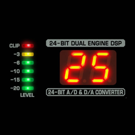 Procesador Multi-FX digital incorporado