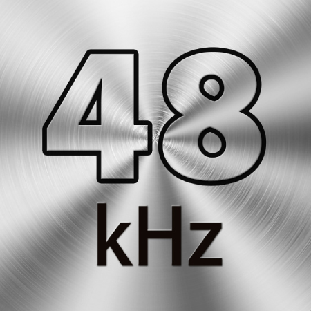 Precisión de 48 kHz