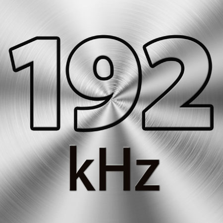 Precisão de 192 kHz