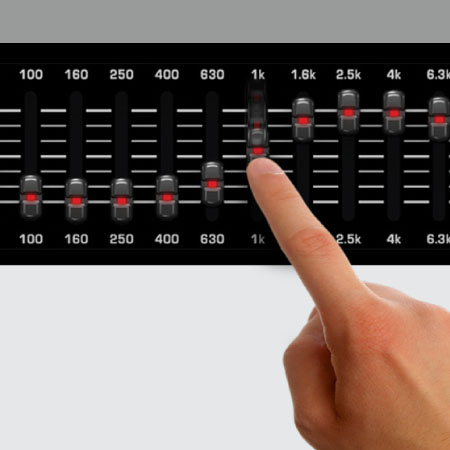 Onboard 7-Band FBQ Equalizer