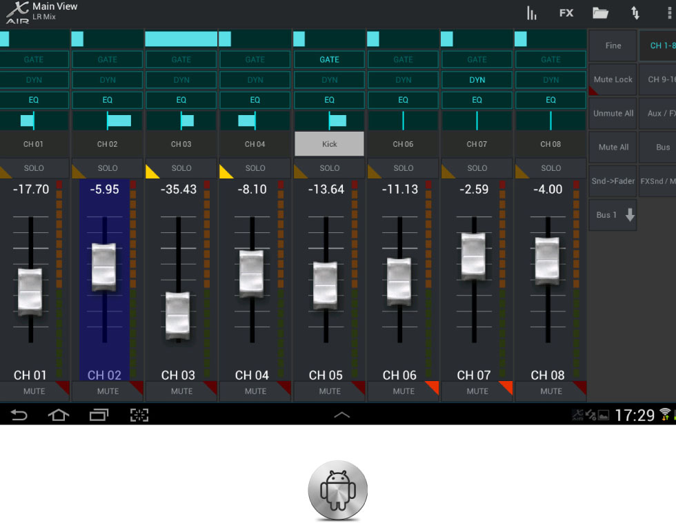 behringer xair 16 app for mac