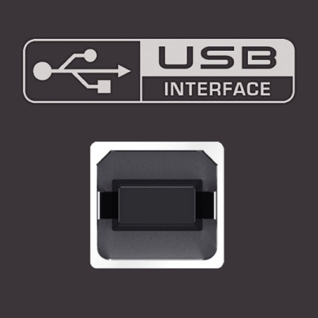 Built-in USB Connectivity