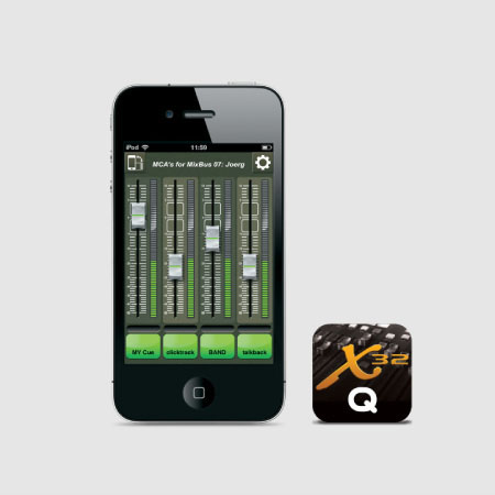 X32-Q dành cho iPhone & iPod touch