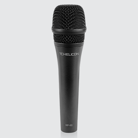 MP-60 - The Mic You Deserve ไมค์โครโฟน TC Helicon MP-60 Microphone