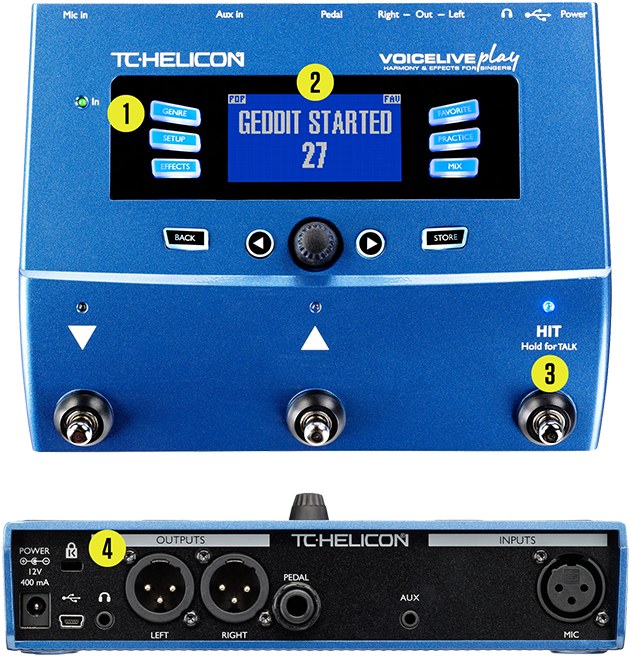 TC HELICON ティーシーヘリコン VoiceLive Play-