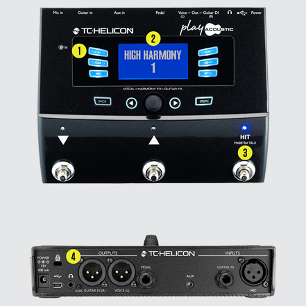 Vocal FX + Guitar FX in One Pedal