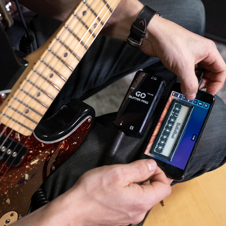 ออดิโออินเตอร์เฟส สำหรับบันทึกเสียงกีต้าร์ TC HELICON GO GUITAR PRO